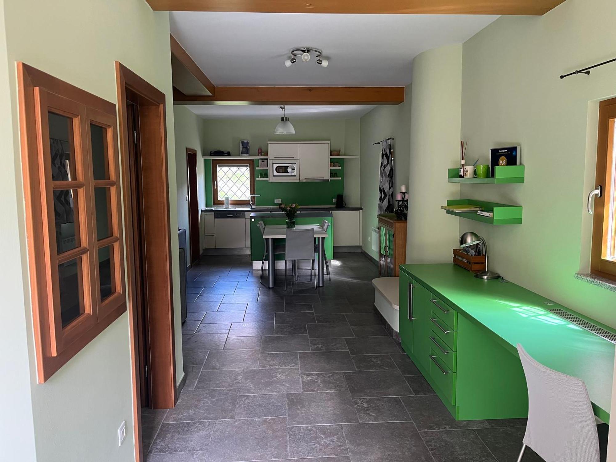 Pocitniska Hisa Pri Kustrcu Apartamento Grahovo ob Baci Exterior foto