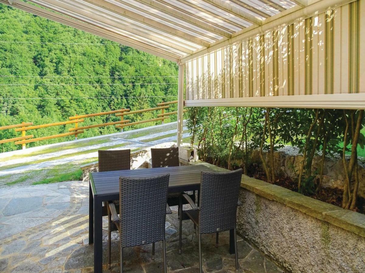 Pocitniska Hisa Pri Kustrcu Apartamento Grahovo ob Baci Exterior foto
